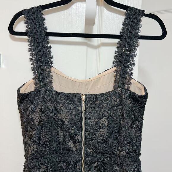 Bronx & Banco Tiffany Ruffle Lace Midi Dress Size M - Picture 7 of 8